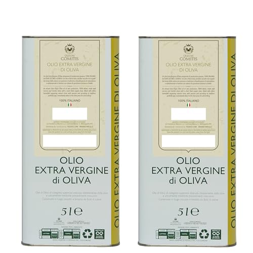 Oleum Comitis - Natives Olivenöl Extra 100% Italienisch Kaltgepresst - 2 Dosen à 5 Liter von Yeseatis TASTE ONLINE FOOD YESEATIS.COM