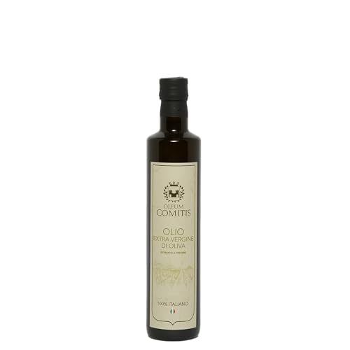 Oleum Comitis - Natives Olivenöl Extra 100% Italienisch Kaltgepresst - 500 ml Flasche von YesEatIs
