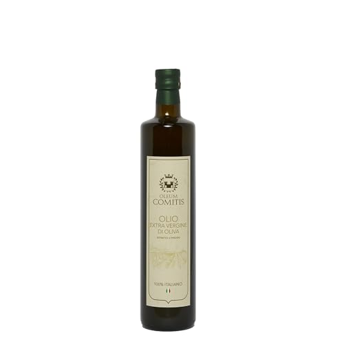 Oleum Comitis - Natives Olivenöl Extra 100% Italienisch Kaltgepresst - 750 ml Flasche von YesEatIs