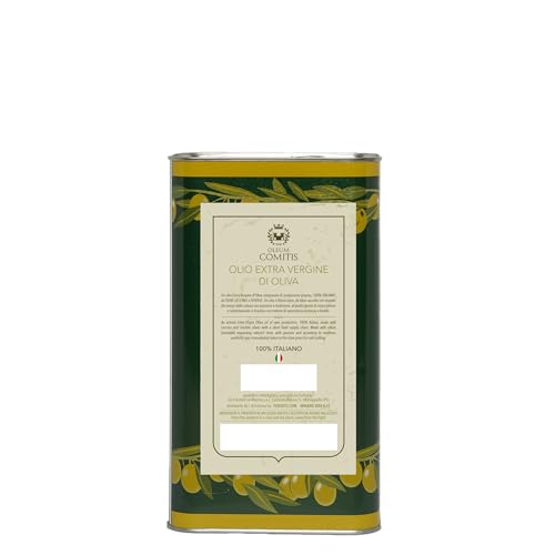 Oleum Comitis - Natives Olivenöl Extra 100% Italienisch Kaltgepresst - 3 Liter Dose von YesEatIs