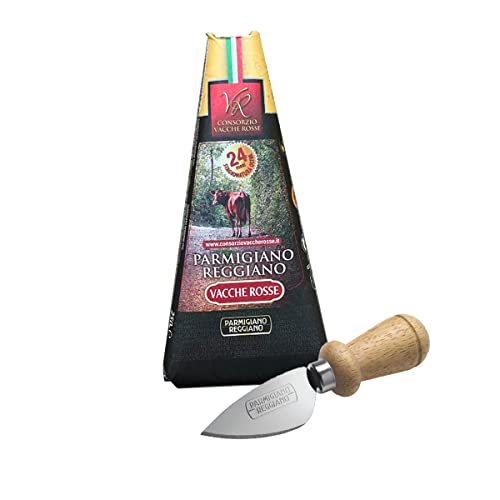 YesEatIs Special Box - Consorzio Vacche Rosse - Parmigiano Reggiano 24 monate - 250 g - Edelstahlwerkzeug für Parmigano-Käse YesEatIs Special Box - Consorzio Vacche Rosse - Parmigiano Reggiano 24 monate - 250 g - Edelstahlwerkzeug für Parmigano-Käse von YesEatIs