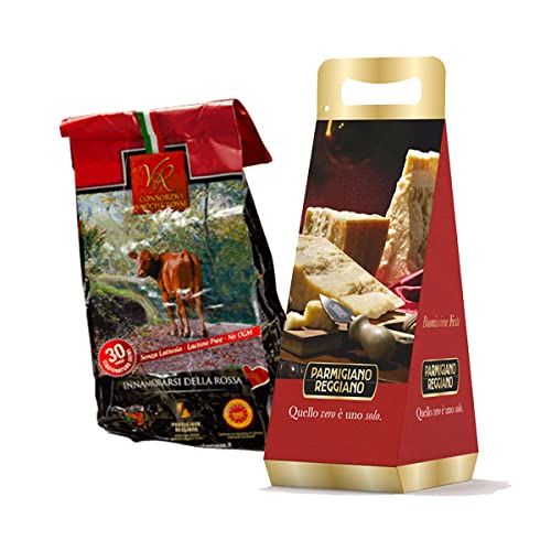 YesEatIs Special Box - Consorzio Vacche Rosse - Parmigiano Reggiano 30 monate - 1 Kg - Geschenkbox von Yeseatis TASTE ONLINE FOOD YESEATIS.COM