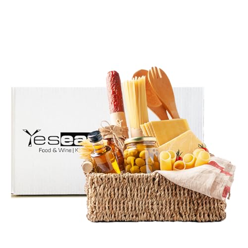 Yeseatis - Gourmet Geschenkkorb 10 handwerklich hergestellte gastronomische Spezialitäten - Made in Italy von YesEatIs