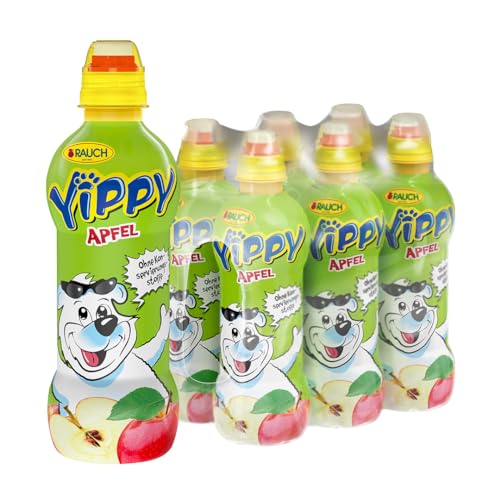 Yippy Apfel | der fruchtig farbenfrohe Kinderspaß | mit 5 Vitaminen und Calcium | 6x 330ml PET Flasche Yippy Apfel | der fruchtig farbenfrohe Kinderspaß | mit 5 Vitaminen und Calcium | 6x 330ml PET Flasche von Yippy