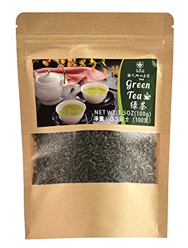 [ 100g ] Hunan Grüntee / Hunan Grüner Tee / getrocknete Grünteeblätter / Hunan Green Tea von Yoaxia