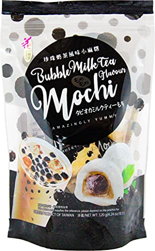 [ 120g ] Mochi mit Bubble Milk Tea Geschmack / Bubble Milchtee Geschmack von Yoaxia