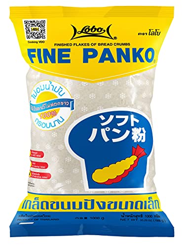 [ 1kg ] FINE PANKO Brotkrumen nach japanischer Art (fein) / Tempura / Bread crumbs von Yoaxia