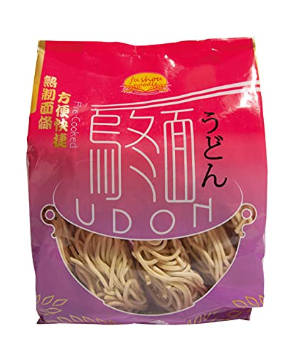 [ 500g ] fu shou noodles UDON Style / Teigwarenasiatischer Art, vorgedämpft von Yoaxia