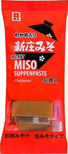 Yoaxia [ 8x 20g = 160g ] 8 Portionen á 20g Instant Miso Suppenpaste / Miso-Suppe von Yoaxia