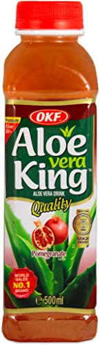 yoaxia ® - [ 500ml ] Aloe Vera King Getränk GRANATAPFEL Geschmack / Aloe Vera Drink inkl. €0,25 Einwegpfand von Yoaxia