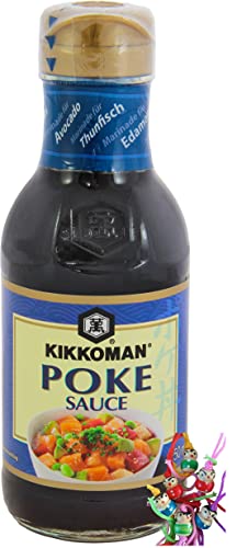 Sauce für Poke Bowl 250ml | Sauce für Poké und Salate + ein kleiner Glücksanhänger von Yoaxia