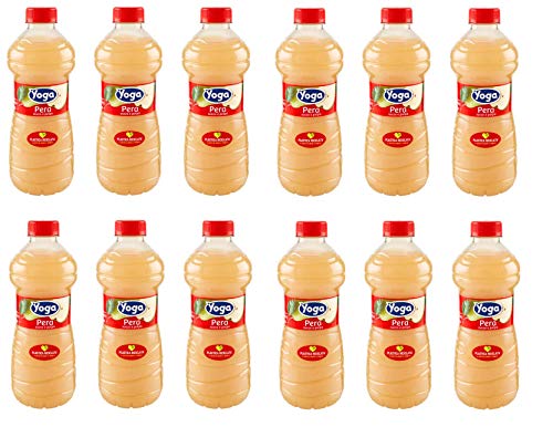 12x Yoga Succo Pera Fruchtsaft Birnenfruchtsaft Saft alkoholfreies Getränk 1Lt von Yoga