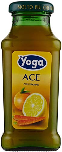24x Yoga Bar Ace Orangen- und Karottensaft Fruchtsaft Getränk Fruchtgeschmack Vitamine A , C und E Glasflasche 200ml fruit juice 24x Yoga Bar Ace Orangen- und Karottensaft Fruchtsaft Getränk Fruchtgeschmack Vitamine A , C und E Glasflasche 200ml fruit juice von Yoga