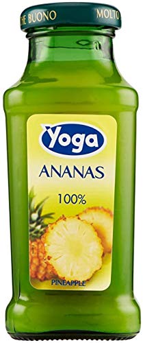 48x Yoga Bar Ananas Pineapple Fruchtsaft Getränk Fruchtgeschmack Glasflasche 200ml fruit juice 48x Yoga Bar Ananas Pineapple Fruchtsaft Getränk Fruchtgeschmack Glasflasche 200ml fruit juice von Yoga