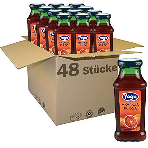 48x Yoga Bar Arancia Rossa Blutorange Fruchtsaft Getränk Fruchtgeschmack Glasflasche 200ml fruit juice 48x Yoga Bar Arancia Rossa Blutorange Fruchtsaft Getränk Fruchtgeschmack Glasflasche 200ml fruit juice von Yoga