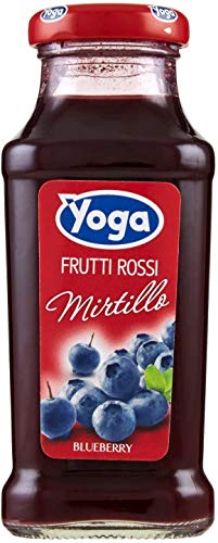 48x Yoga Bar Frutti Rossi Mirtillo Rote Früchte Blaubeere Fruchtsaft Getränk Fruchtgeschmack Glasflasche 200ml fruit juice 48x Yoga Bar Frutti Rossi Mirtillo Rote Früchte Blaubeere Fruchtsaft Getränk Fruchtgeschmack Glasflasche 200ml fruit juice von Yoga
