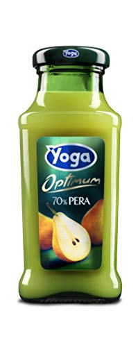 48x Yoga Bar Pera Birne Fruchtsaft Getränk Fruchtgeschmack Glasflasche 200ml fruit juice von Yoga
