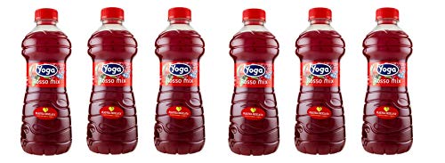 6x Yoga Fruchtsaft fruit juice Pet flasche Rosso mix Roter Früchte Mix saft 1Lt 6x Yoga Fruchtsaft fruit juice Pet flasche Rosso mix Roter Früchte Mix saft 1Lt von Yoga