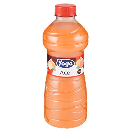 6x Yoga Succo Ace Fruchtsaft hergestellt aus Orangensaft Karotten Zitrone 1Lt von Yoga