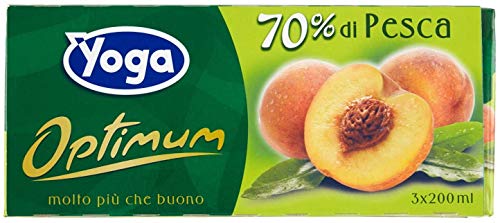 x3 Yoga Succo Pesca Pfirsichsaft ohne Zuckerzusatz 200 ml x3 Yoga Succo Pesca Pfirsichsaft ohne Zuckerzusatz 200 ml von Yoga