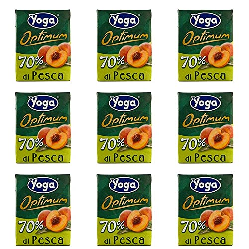 x9 Yoga Succo Pesca Pfirsichsaft ohne Zuckerzusatz 200 ml x9 Yoga Succo Pesca Pfirsichsaft ohne Zuckerzusatz 200 ml von Yoga