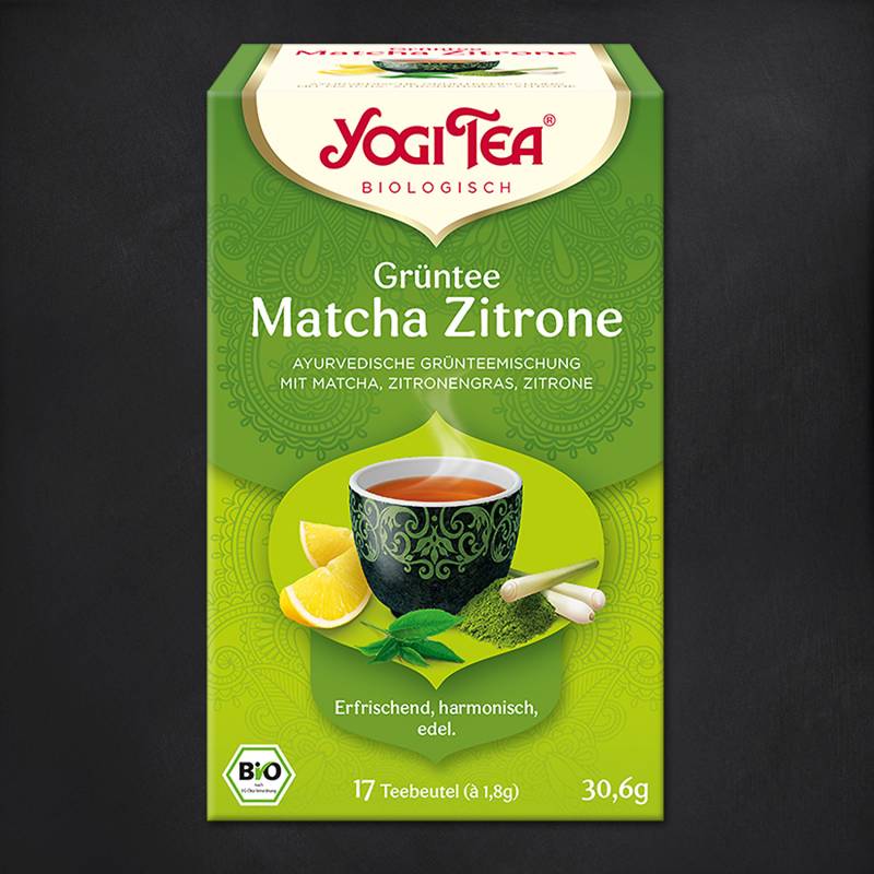 Yogi Tee Matcha Zitrone, Grüntee, BIO von Yogi Tea®