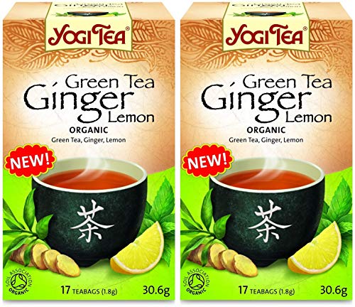 (2er BUNDLE)| Yogi Tea - Green Tea Ginger Lemon Tea -17bag von Yogi Tea