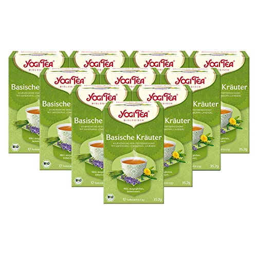 10 x YOGI TEA BIO Basische Kräuter (= 10er Pack) von Yogi Tea