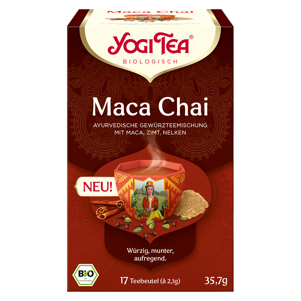 Bio Gewürztee Maca Chai Bio Gewürztee Maca Chai von Yogi Tea
