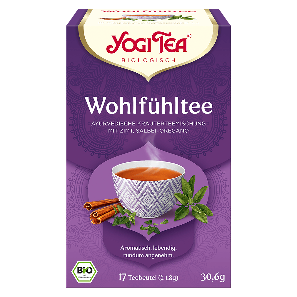 Bio Kräuter Wohlfühltee Bio Kräuter Wohlfühltee von Yogi Tea