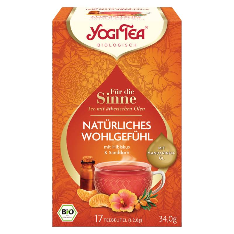 Bio Kräutertee Für die Sinne - Natürliches Wohlgefühl von Yogi Tea