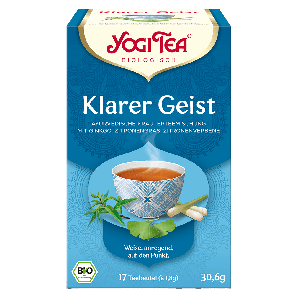 Bio Kräutertee Klarer Geist Bio Kräutertee Klarer Geist von Yogi Tea
