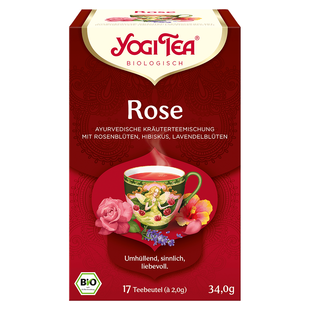 Bio Kräutertee Rose Bio Kräutertee Rose von Yogi Tea
