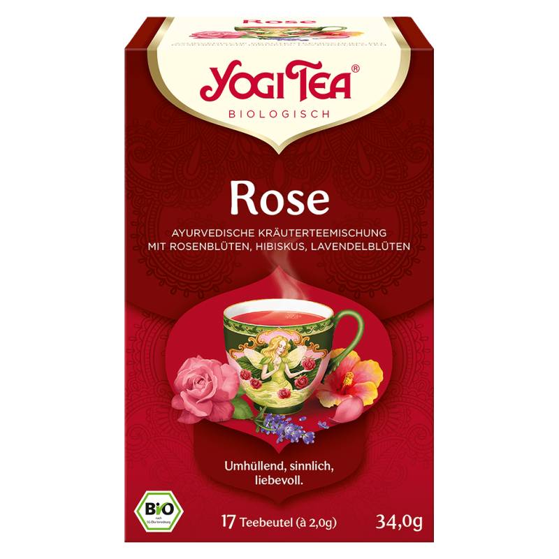 Bio Kräutertee Rose von Yogi Tea