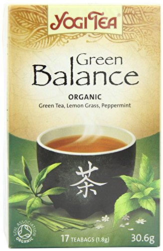 Organic Ancient Green Balance Tea + Kombucha - 17bags von Yogi Tea