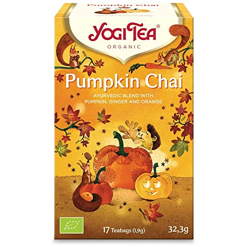 YOGI TEA Pumpkin Chai, 17 Beutel, 32,3g (12er Pack) von Yogi Tea