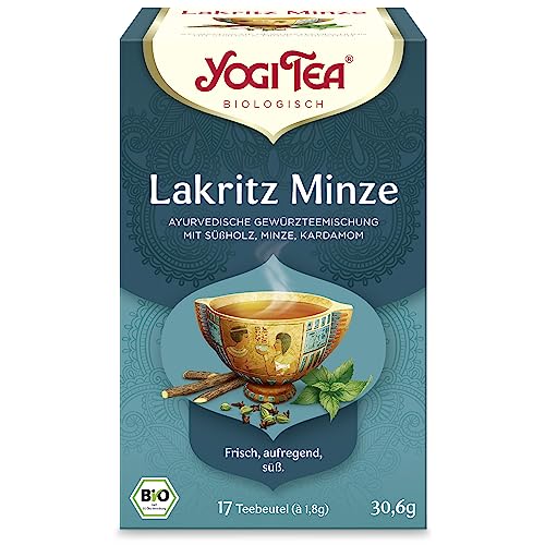 YOGI TEA Yogi-Tee "Lakritz & Minze" im Beutel (30,6 g) - Bio von YOGI TEA