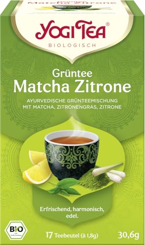 Yogi Tea® Grüntee Matcha Zitrone Bio 18 x 30.60 gr von Yogi Tea