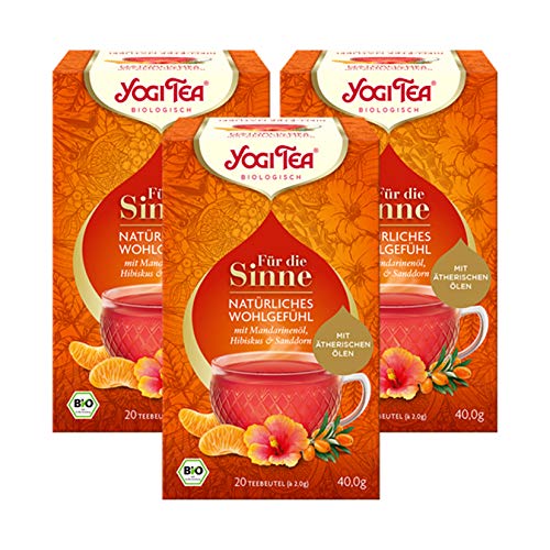 Yogi Tea Bio F?r die Sinne Nat?rliches Wohlgef?hl, 3er Pack Yogi Tea Bio F?r die Sinne Nat?rliches Wohlgef?hl, 3er Pack von Yogi Tea