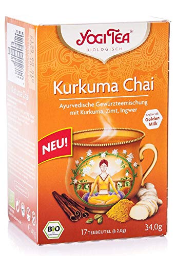 Yogi Tea Bio Kurkuma Chai, 17 Teebeutel, 34 g von YOGI TEA