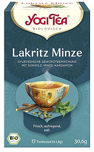 Yogi Tea Lakritz Minze Bio (6 x 30,60 gr) von Yogi Tea