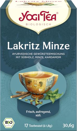 Yogi Tea Lakritz Minze Bio (6 x 30,60 gr) von Yogi Tea