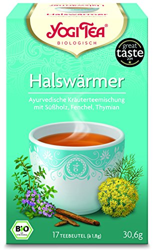 Yogi Tea Halswärmer, Bio - Kräutertee (2 x 32,30 gr) von YOGI TEA