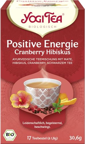 Yogi Tea Positive Energie Cranberry Hibiskus Bio (2 x 30,60 gr) von Yogi Tea
