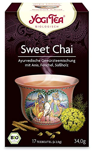 Yogi Tea Sweet Chai 6 Pkg. à 17 Tb. von YOGI TEA
