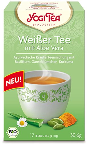 Yogi Tea | White Tea with Aloe Vera | 3 x 17 bags von Yogi Tea