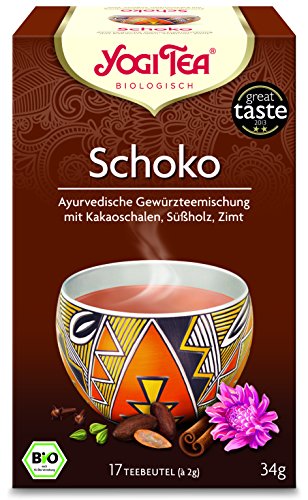 Yogi Tea Bio Schoko Tee Beutel 17St. von YOGI TEA