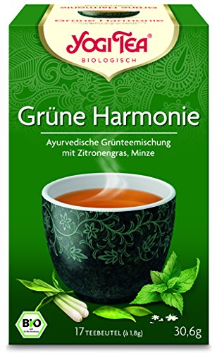 YogiTea® Grüne Harmonie BIO 6 Packungen à 17 Teebeutel von Yogi Tea