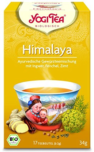 Yogi Tee, Himalaya Sweet Harmony, 4er SPARPACK , Biotee, milde, ausgewogene Teemischung, Biotee, 17 Teebeutel, 34g von Yogi Tea
