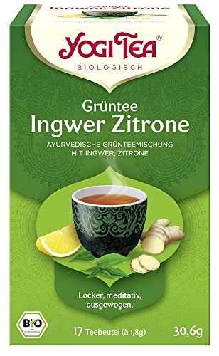 Yogi Tea Grüntee Ingwer Zitrone Bio (2 x 30,60 gr) von Yogi Tea